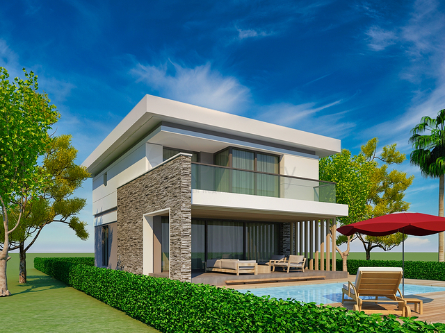 4+1-Villa in Kemer - Antalya