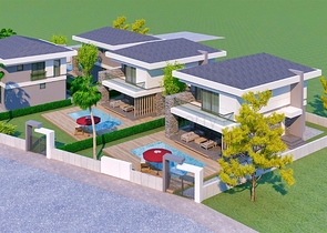 4+1-Villa in Kemer - Antalya