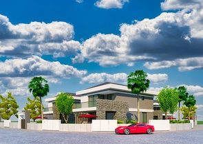 4+1-Villa in Kemer - Antalya