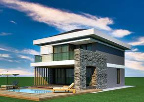 4+1-Villa in Kemer - Antalya