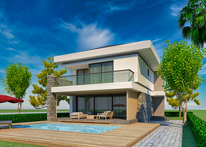 4+1-Villa in Kemer - Antalya