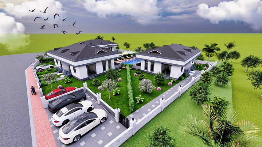 3+1-Villa in Kemer - Antalya