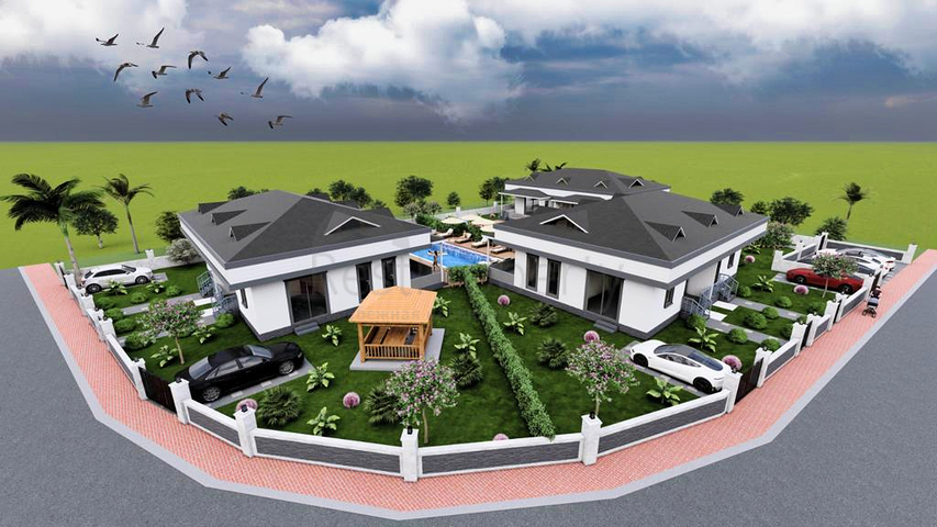 3+1-Villa in Kemer - Antalya