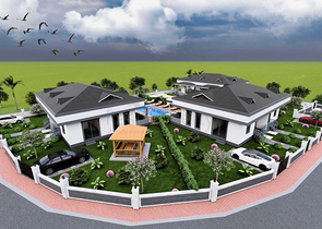 3+1-Villa in Kemer - Antalya