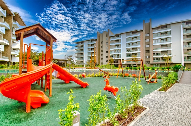 Apartment mit 3+1 Grundriss in der Wohngegend Gyursou - Antalya