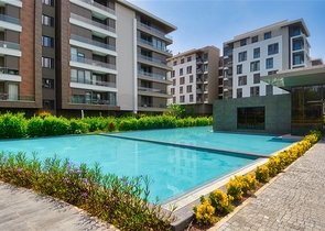 Apartment mit 3+1 Grundriss in der Wohngegend Gyursou - Antalya