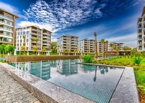 Apartment mit 3+1 Grundriss in der Wohngegend Gyursou - Antalya