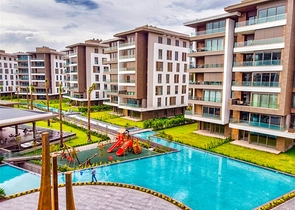 Apartment mit 3+1 Grundriss in der Wohngegend Gyursou - Antalya