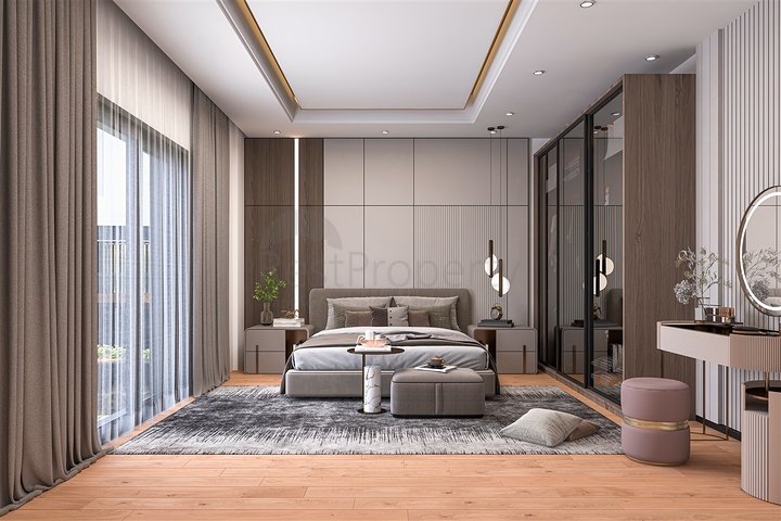 Investitionsprojekt einer Villa in Altyntaş - Antalya