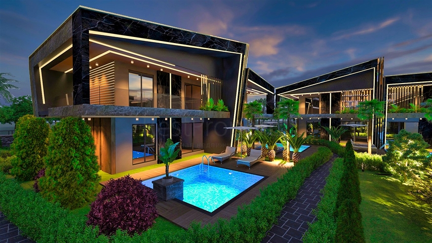 Investitionsprojekt einer Villa in Altyntaş - Antalya