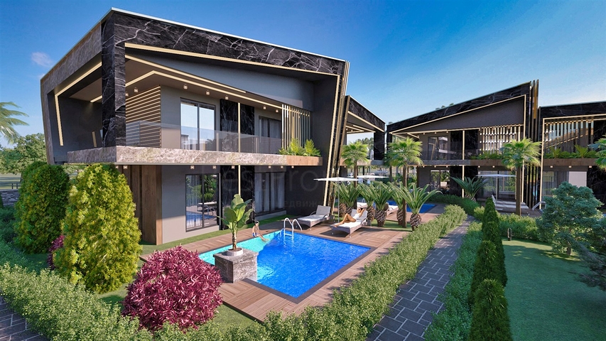 Investitionsprojekt einer Villa in Altyntaş - Antalya