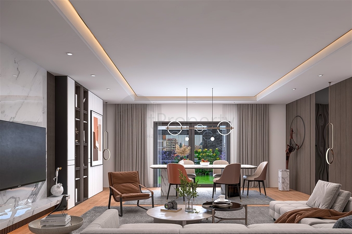 Investitionsprojekt einer Villa in Altyntaş - Antalya