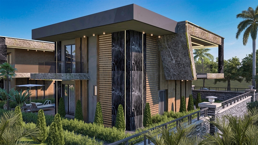 Investitionsprojekt einer Villa in Altyntaş - Antalya