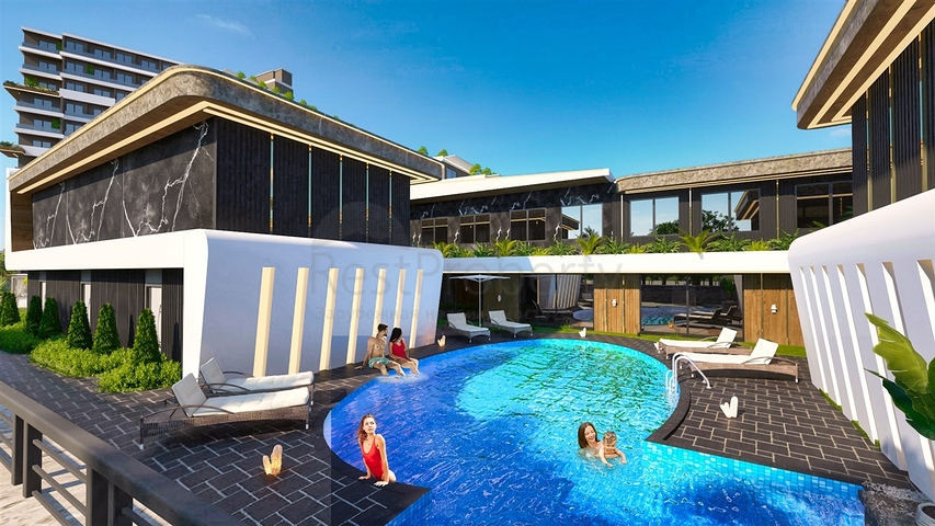 Investitionsprojekt einer Villa in Altyntaş - Antalya