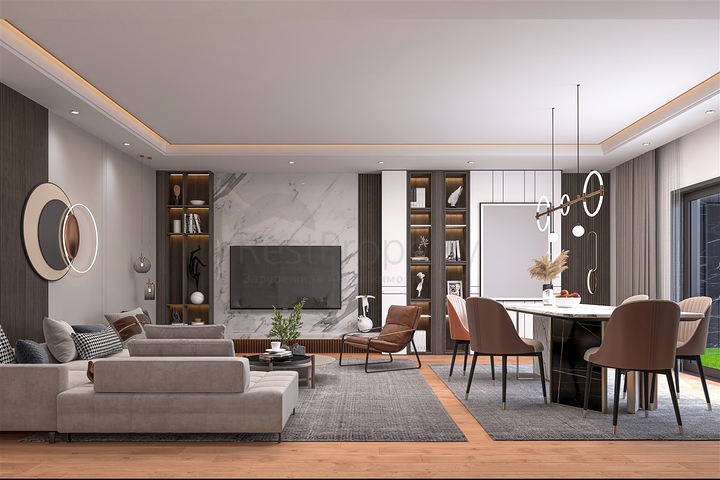 Investitionsprojekt einer Villa in Altyntaş - Antalya