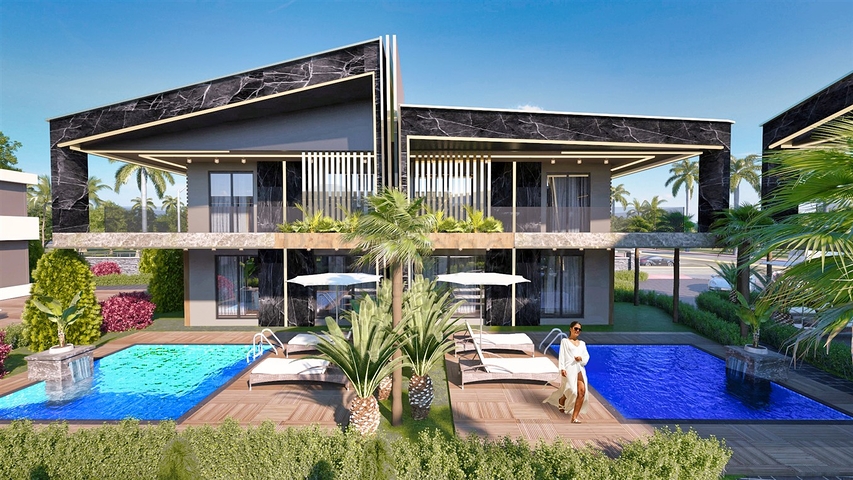 Investitionsprojekt einer Villa in Altyntaş - Antalya