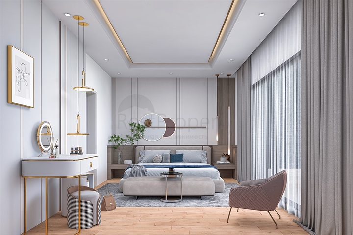 Investitionsprojekt einer Villa in Altyntaş - Antalya