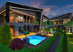 Investitionsprojekt einer Villa in Altyntaş - Antalya