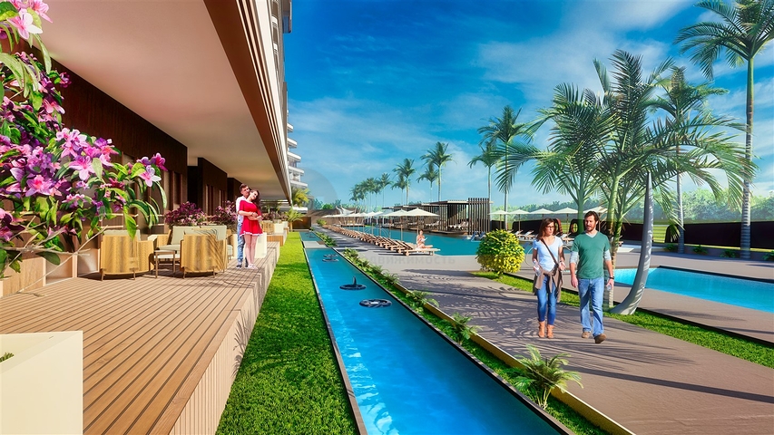 1+1 Wohnung in Altyntasch - Antalya 