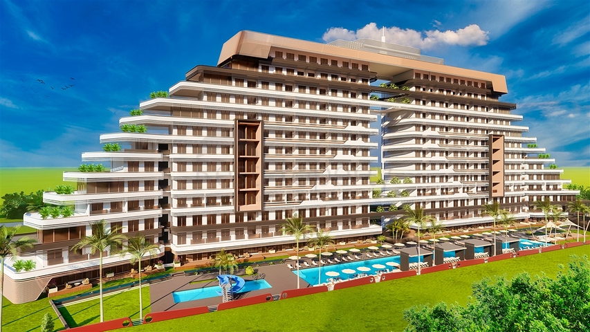 1+1 Wohnung in Altyntasch - Antalya 