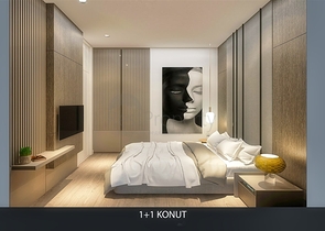 1+1 Wohnung in Altyntasch - Antalya 