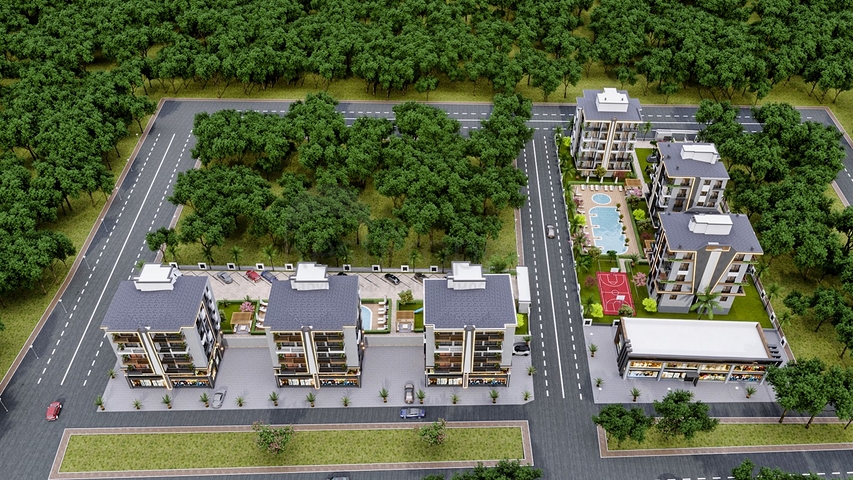 Investitionsprojekt im Bezirk Kepez - Antalya 