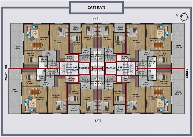 Investitionsprojekt im Zentrum von Antalya 