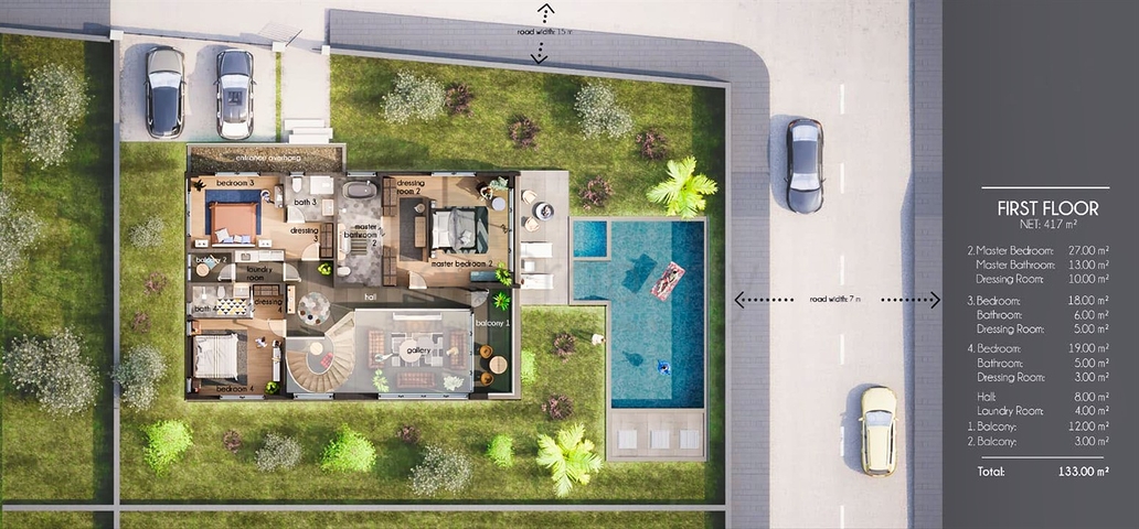 4+1-Villa in Belek - Antalya  4+1-Villa in Belek - Antalya