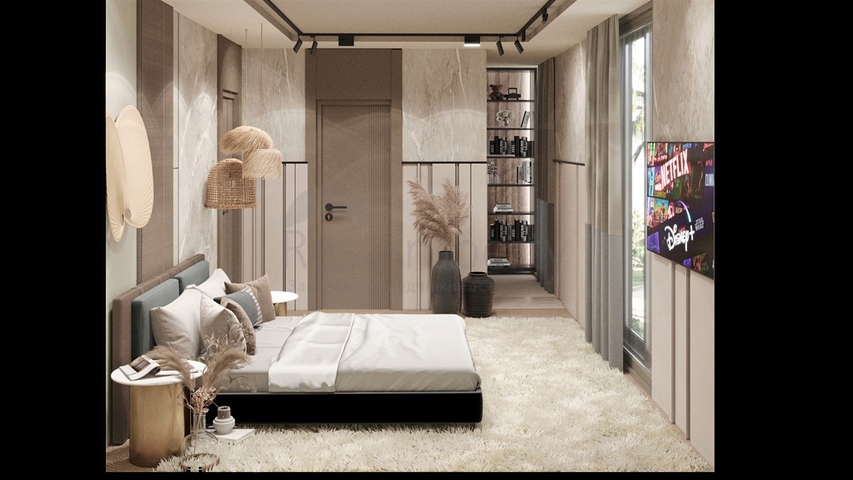 4+1-Villa in der Region Doshemealty - Antalya