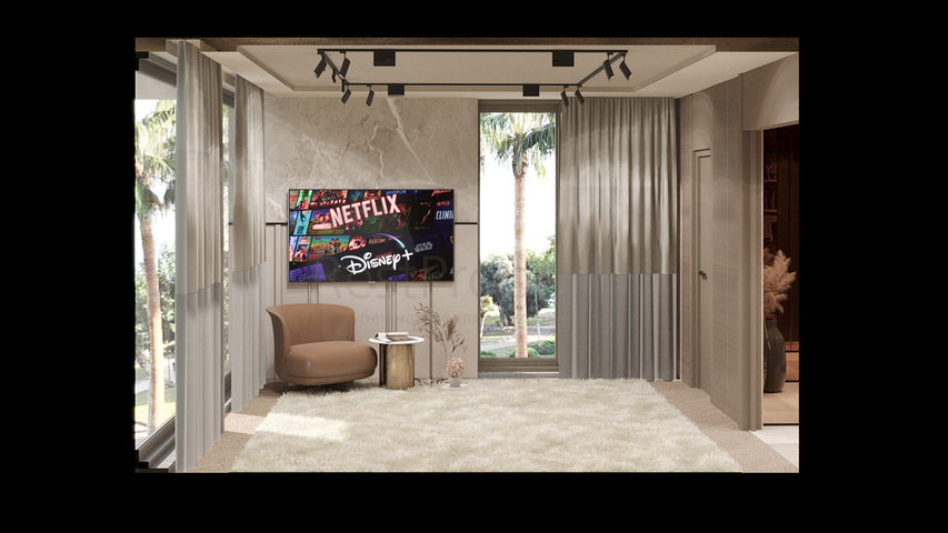 4+1-Villa in der Region Doshemealty - Antalya