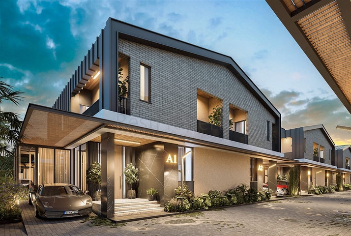 4+1-Villa in der Region Doshemealty - Antalya