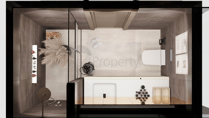 4+1-Villa in der Region Doshemealty - Antalya