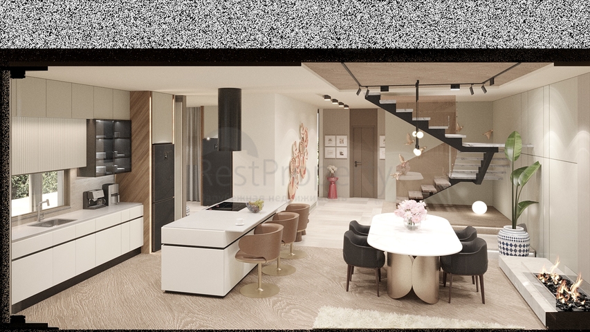 4+1-Villa in der Region Doshemealty - Antalya