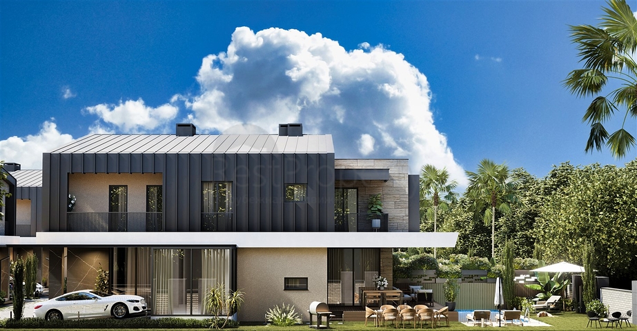 4+1-Villa in der Region Doshemealty - Antalya