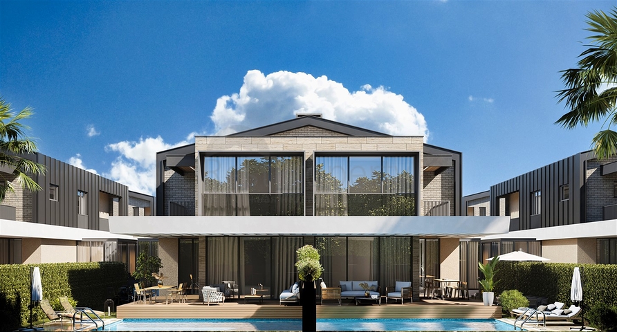 4+1-Villa in der Region Doshemealty - Antalya