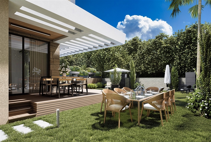 4+1-Villa in der Region Doshemealty - Antalya