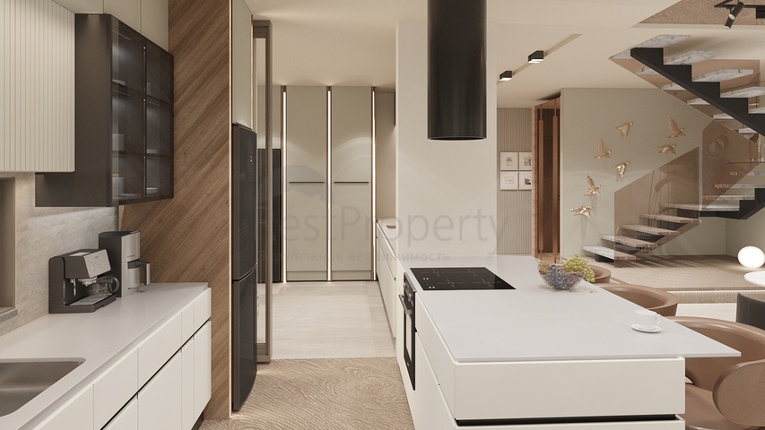 4+1-Villa in der Region Doshemealty - Antalya