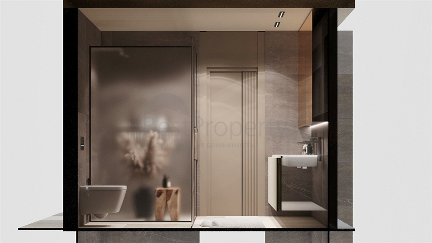 4+1-Villa in der Region Doshemealty - Antalya