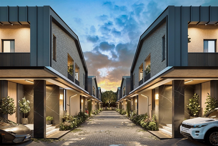 4+1-Villa in der Region Doshemealty - Antalya