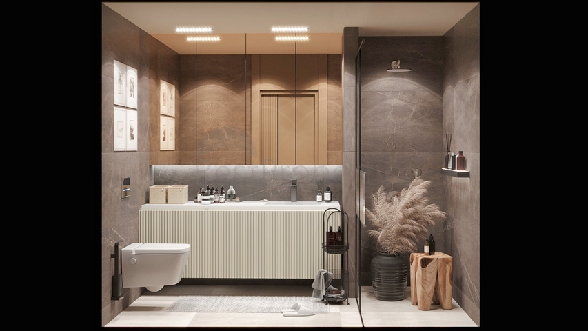 4+1-Villa in der Region Doshemealty - Antalya