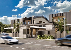 4+1-Villa in der Region Doshemealty - Antalya