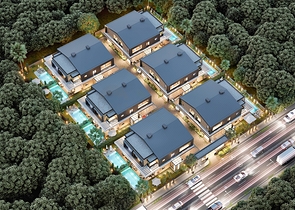 4+1-Villa in der Region Doshemealty - Antalya