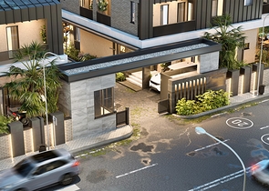 4+1-Villa in der Region Doshemealty - Antalya