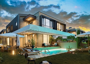 4+1-Villa in der Region Doshemealty - Antalya