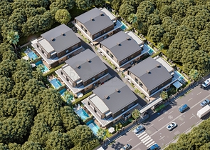 4+1-Villa in der Region Doshemealty - Antalya