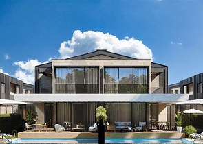 4+1-Villa in der Region Doshemealty - Antalya