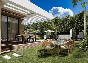 4+1-Villa in der Region Doshemealty - Antalya