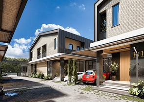 4+1-Villa in der Region Doshemealty - Antalya