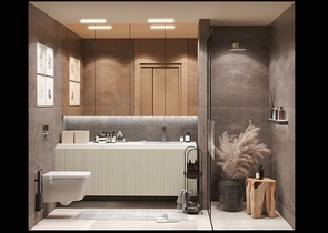 4+1-Villa in der Region Doshemealty - Antalya