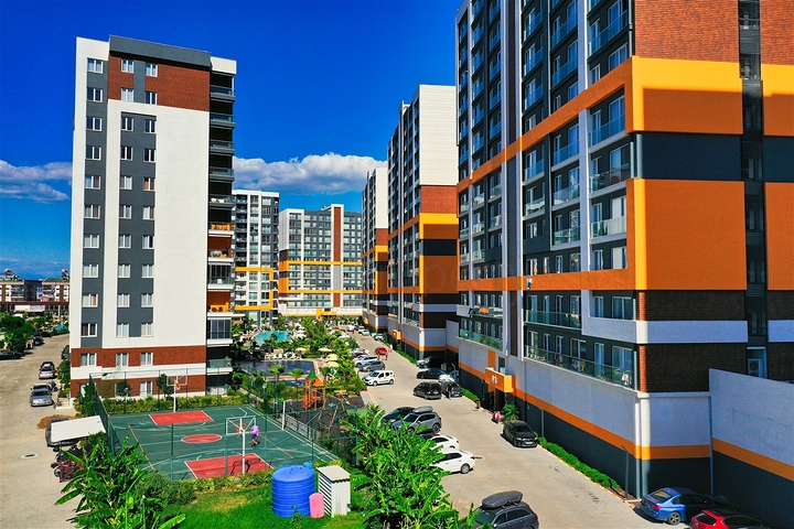 1+1 Wohnung zum Verkauf in einem prestigeträchtigen Komplex des Bezirks Kepez - Antalya